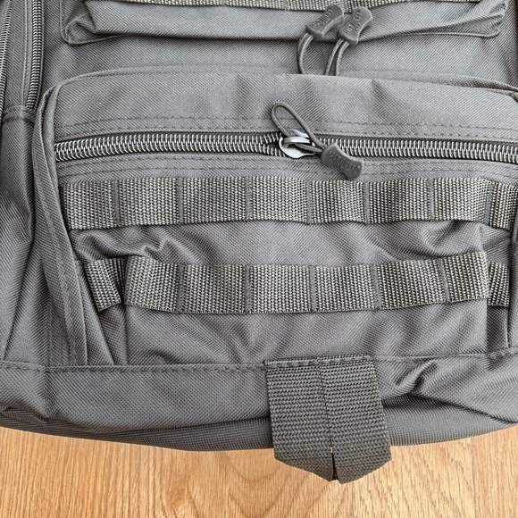 East West USA RT509 Tactical Molle Military Rucksack Backpack Black NEW - Picture 5 of 12